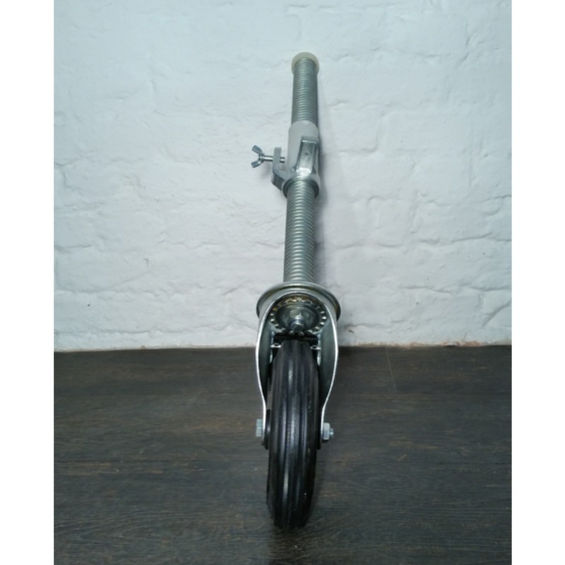 ASC Rad + Alu Spindel im 4er-Sparset, DR RUBBER 275 kg (gummiert)