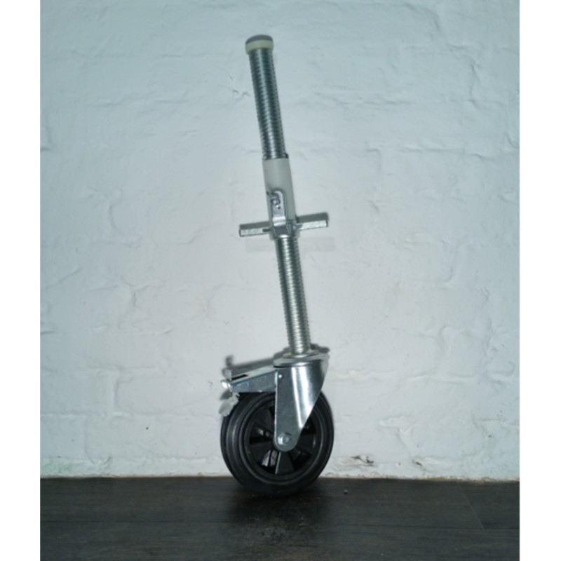 ASC Rad + Alu Spindel im 4er-Sparset, DR RUBBER 275 kg (gummiert)