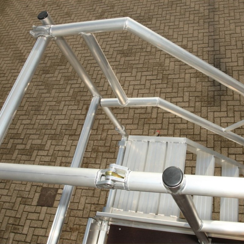 ASC Geländer f. Gerüsttreppe 250 Außenseite doppelt