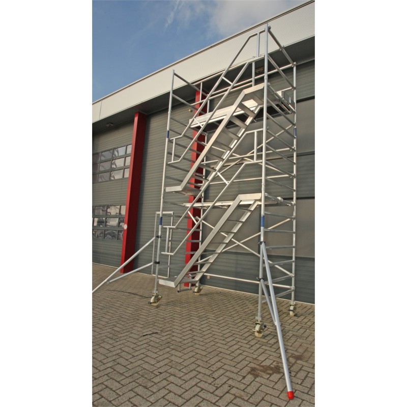 ASC Geländer f. Gerüsttreppe 250 Außenseite doppelt