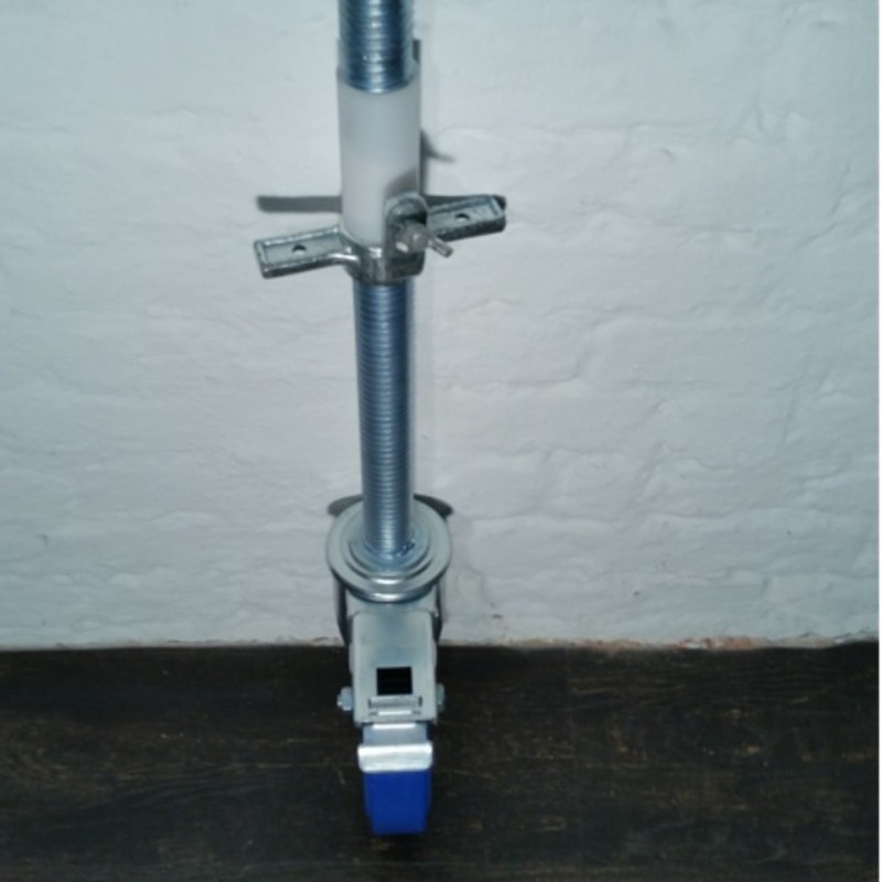 ASC Gerüstrad 200 mm mit Stahlspindel, 4er-Sparset