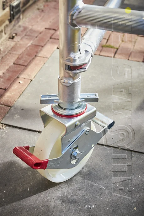 Alumaster spindelbare Lenkrolle (1 Stück) / Rad Ø 200 mm Prof