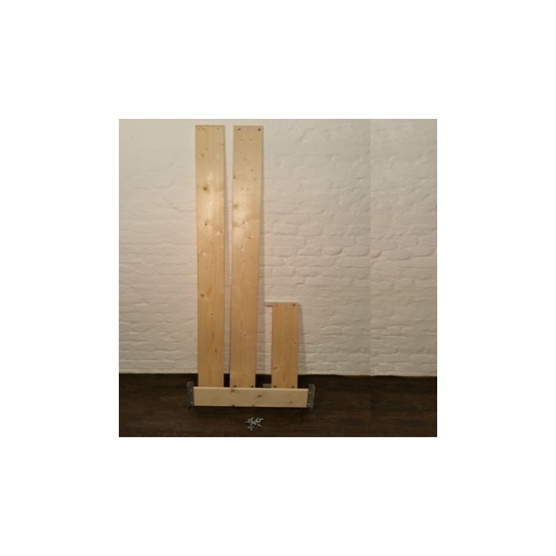 ASC Bordbrettsatz Basic-Line Holz 75-200 mit Aluminiumhaltern ASC Bordbrettsatz Basic-Line Holz 75-200 mit Aluminiumhaltern