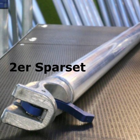 ASC Horizontalstrebe 315 - für Gerüste mit 315 cm Plattformlänge, 2er-Sparset