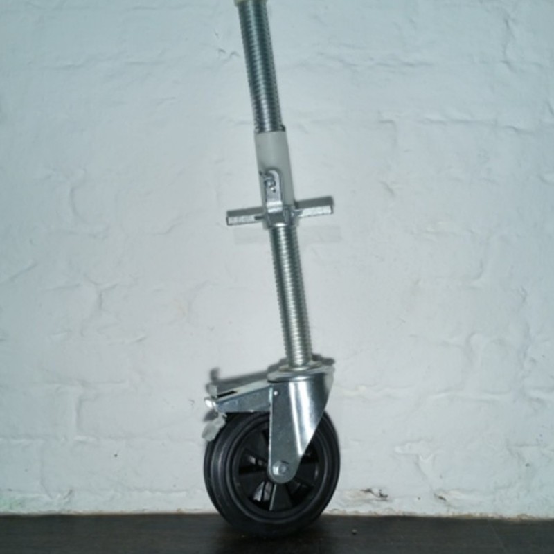 ASC Rad + Alu Spindel im 4er-Sparset, DR RUBBER 275 kg (gummiert)