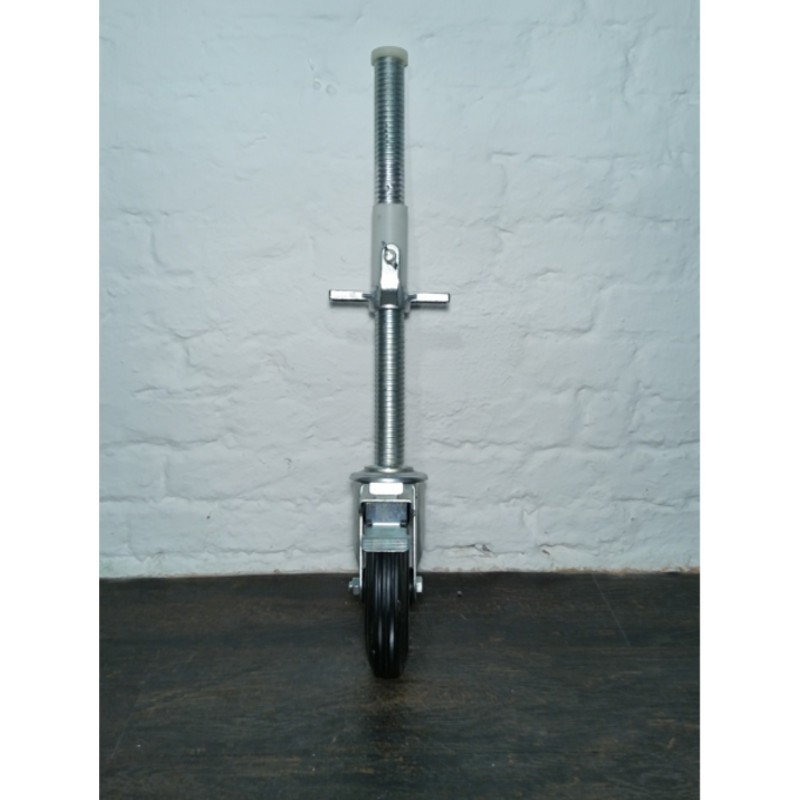 ASC Rad + Alu Spindel im 4er-Sparset, DR RUBBER 275 kg (gummiert)