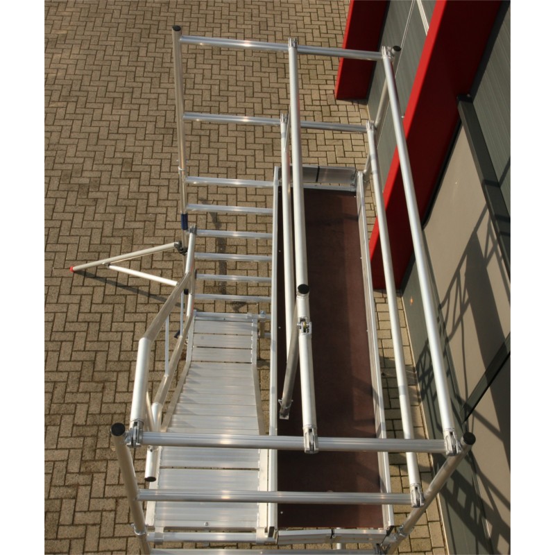 ASC Geländer f. Gerüsttreppe 250 Außenseite doppelt