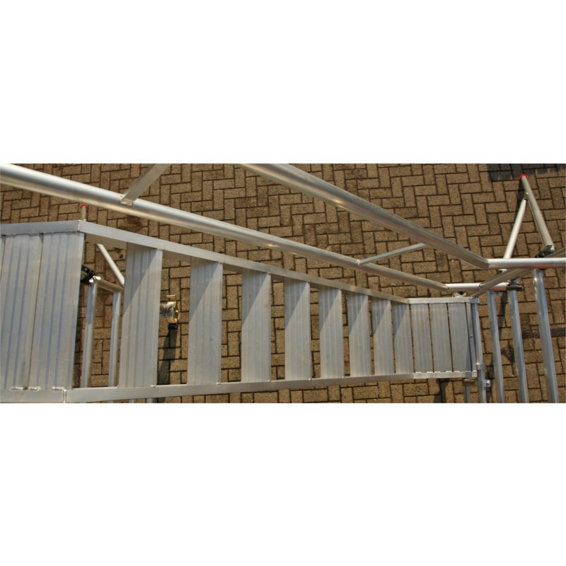 ASC Geländer f. Gerüsttreppe 250 Außenseite doppelt